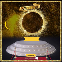 the winner is template | PosterMyWall