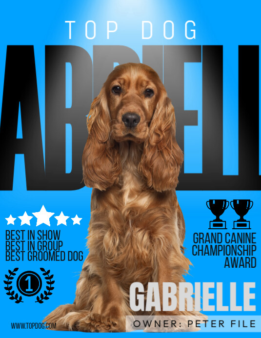 Top Dog Awardee Pamflet (VSA Brief) template
