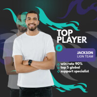 Top Player Layout Best Game Top Player Template | PosterMyWall