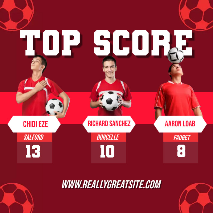 Top Score Template | PosterMyWall