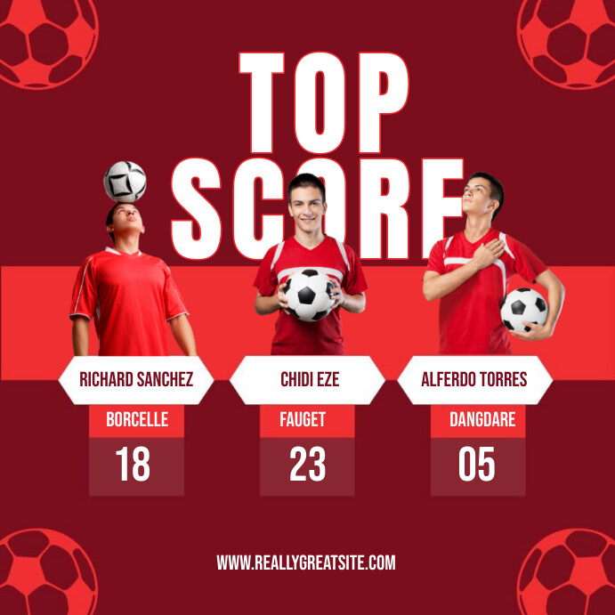 Copy of TOP SCORE INSTAGRAM POST | PosterMyWall