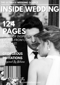 Top Wedding Magazine For 2022 A6 template