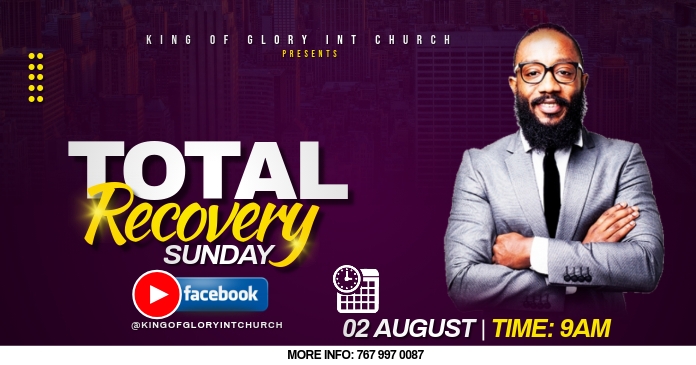 total recovery flyer Template | PosterMyWall