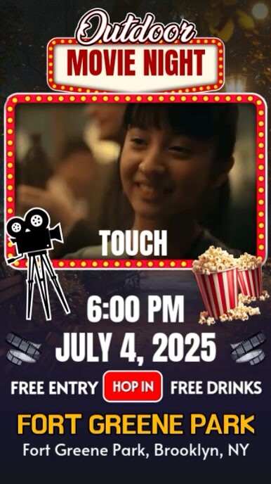 Touch: Outdoor Movie Night Instagram Story Template