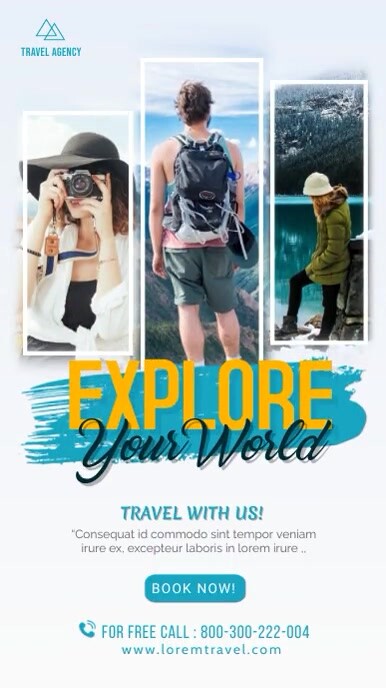 Tour & Travel Instagram Story template
