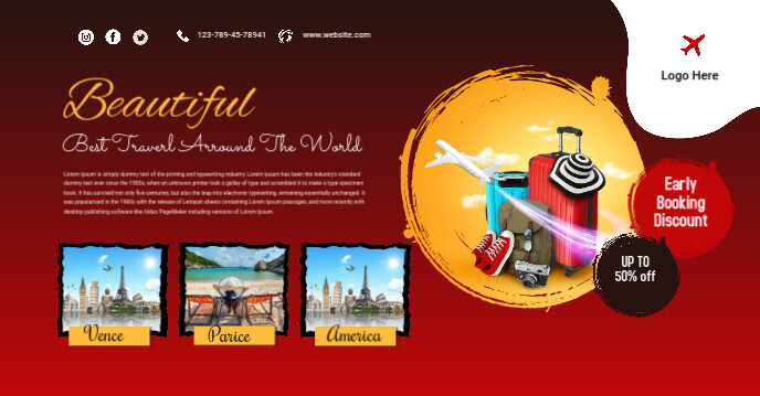 Wisata Templat | PosterMyWall