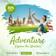 Tour Instagram Post template