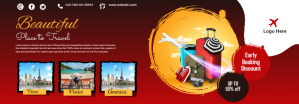 Tour Banner di Tumblr template