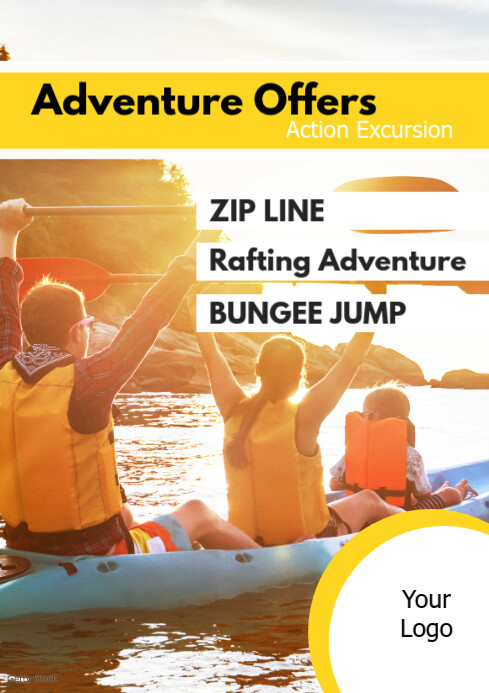 Excursion Labels Tourism Adventure Excursion Travel Holiday Ad Template | PosterMyWall