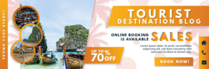 Tourism Travel Influencer Email Campaign Head template