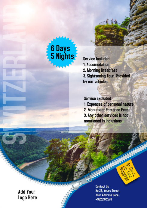 Brosur Templat Pamflet Wisata Dan Perjalanan | PosterMyWall