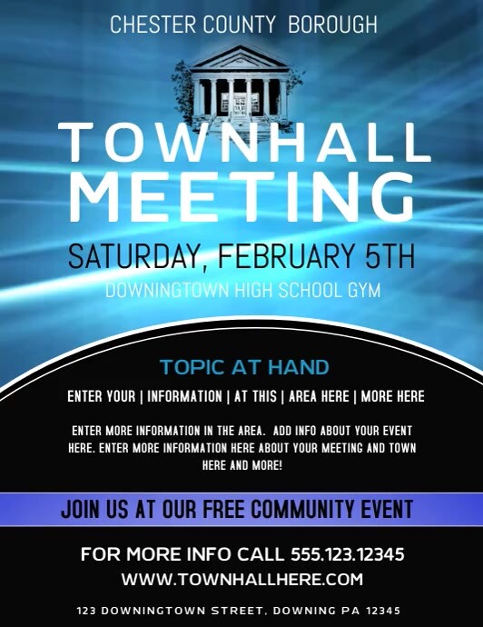 Town Hall Meeting