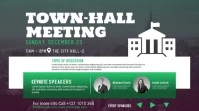 Townhall Meeting Post di Twitter template