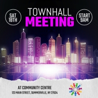 182+ Free Templates for 'Town hall' | PosterMyWall