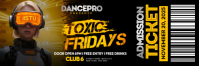 Toxic Fridays Cyber Dance Ticket Isihloko Se-imeyili template
