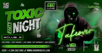 Toxic Night Takeover Party Facebook Shared Image Video template