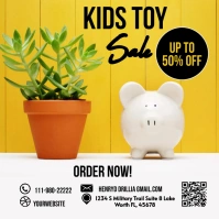 toy cartoon logo Logótipo template