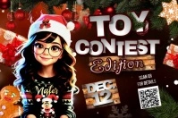 Toy Contestt Edition Poster template