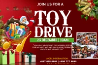 toy drive Label template