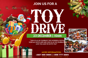 toy drive Label template