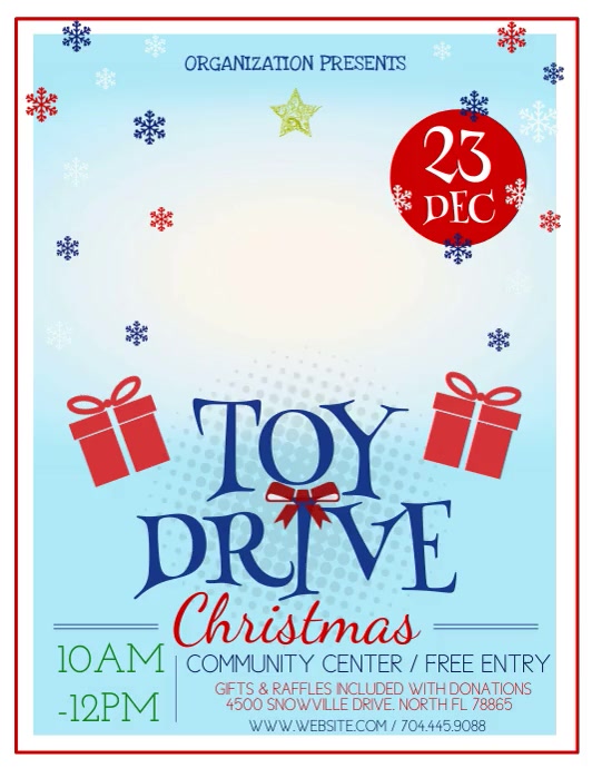 Copy of Toy Drive PosterMyWall