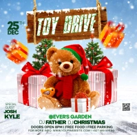 toy drive Instagram Post template