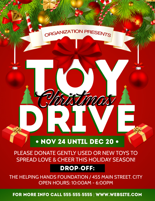 TOY DRIVE PosterMyWall