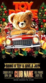 toy drive Instagram Reel template