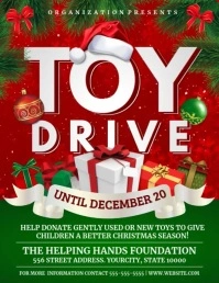 TOY DRIVE Flyer (US Letter) template
