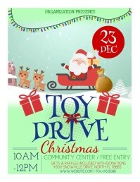 210 Toy Drive Customizable Design Templates Postermywall