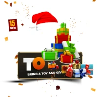 toy drive Instagram Post template