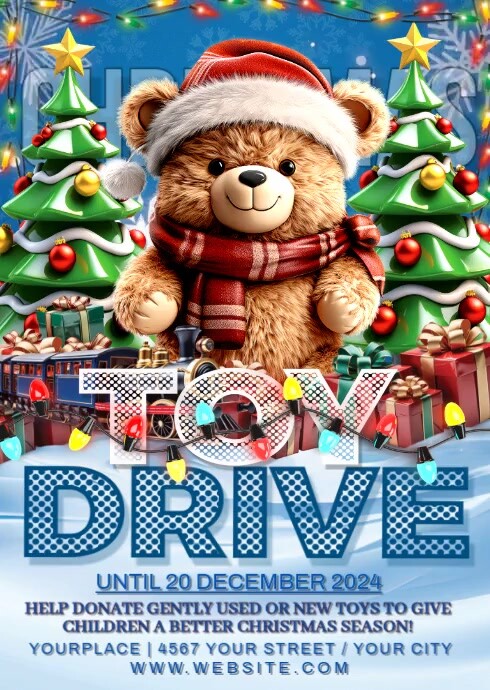 toy drive A6 template