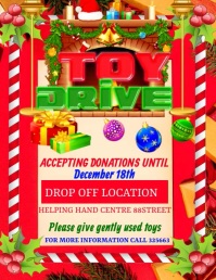 Toy Drive Flyer Template PosterMyWall