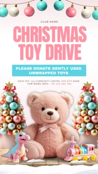 toy drive instagram story template