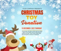 Toy drive Large Rectangle Großes Rechteck template