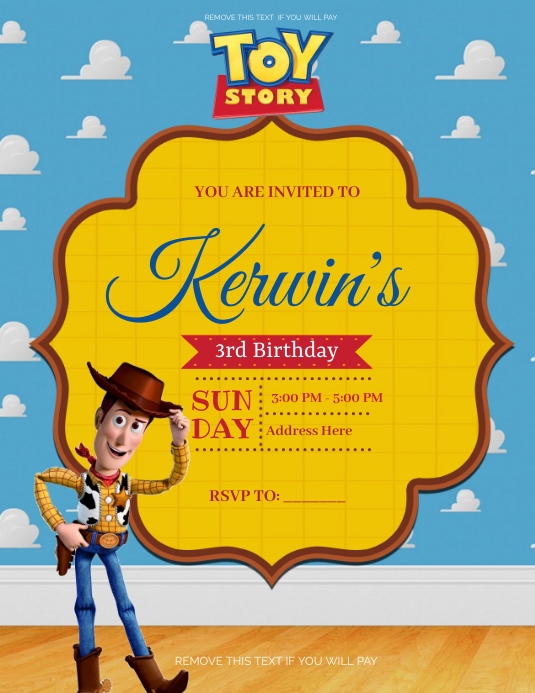 Invito Digitale Toy Story - Il Mondo Dei Giocattoli | GRATUITO | WHATSAPP - Foto 11