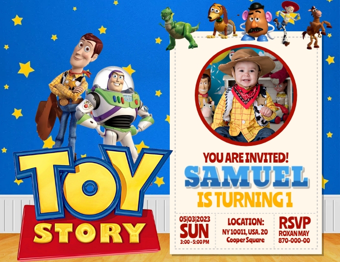 Toy Story Template PosterMyWall