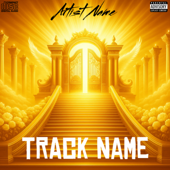 Track Album Cover Artwork Template | PosterMyWall