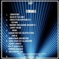 Tracklist Loop Design Track List Template | PosterMyWall