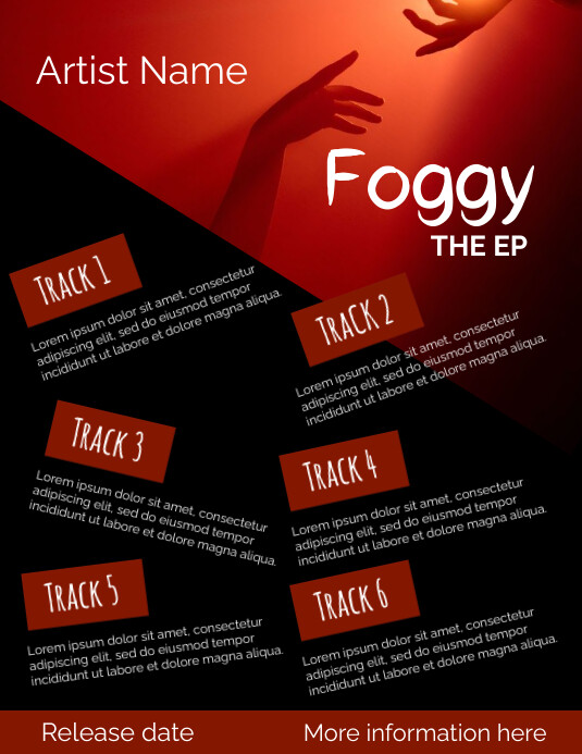 Tracklist Loop Design Copy of Tracklist | PosterMyWall