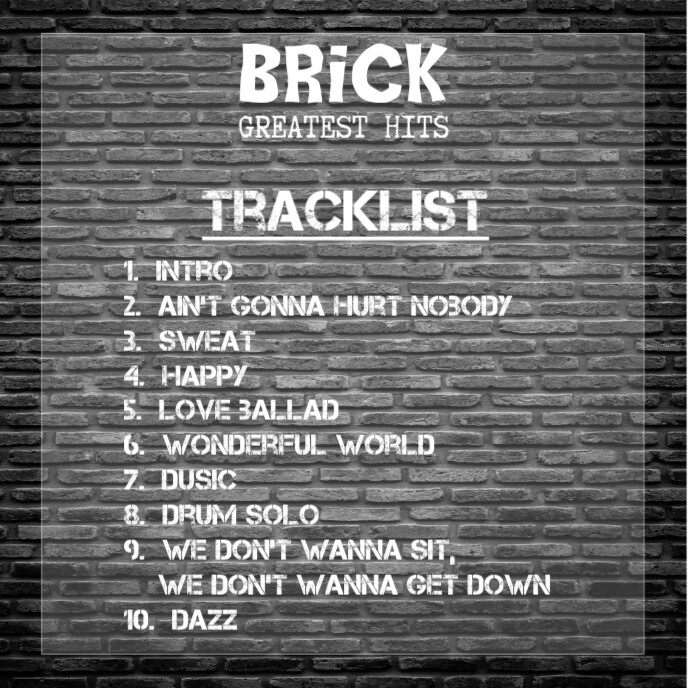 Tracklist Template | PosterMyWall