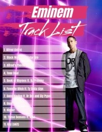 225+ Free Templates for 'Album tracklist' | PosterMyWall