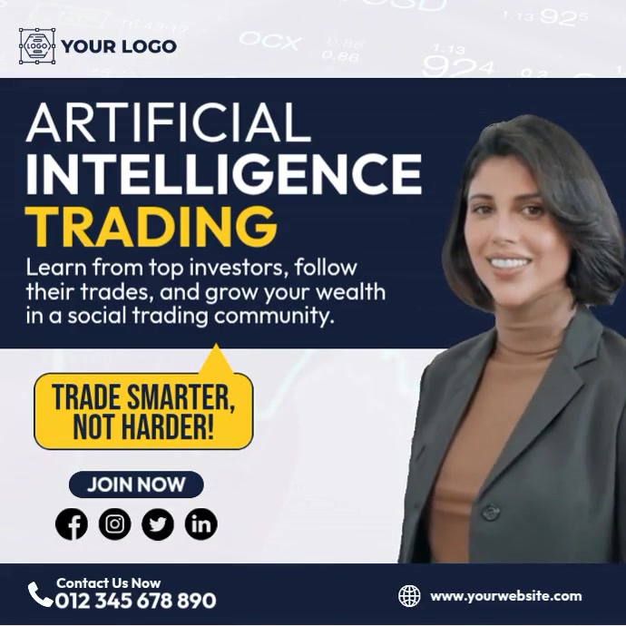 On Trade Ad Example Trading Ads Template | PosterMyWall