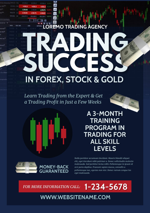 Trading Agency Flyer Template | PosterMyWall