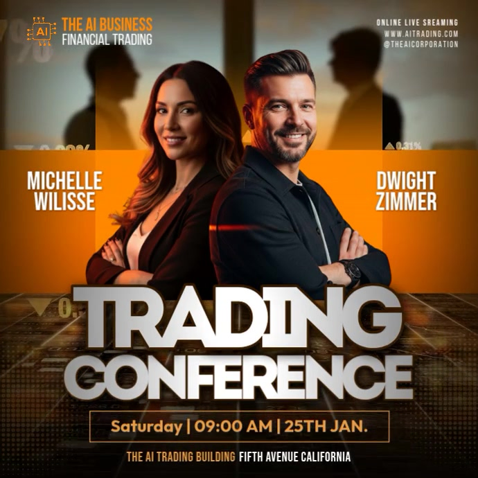 Plantilla de Trading Conference | PosterMyWall