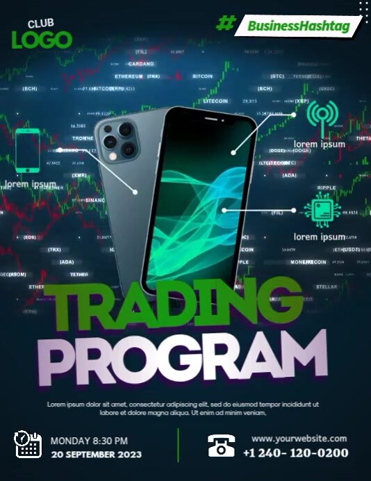 Trading Training Program Template | PosterMyWall