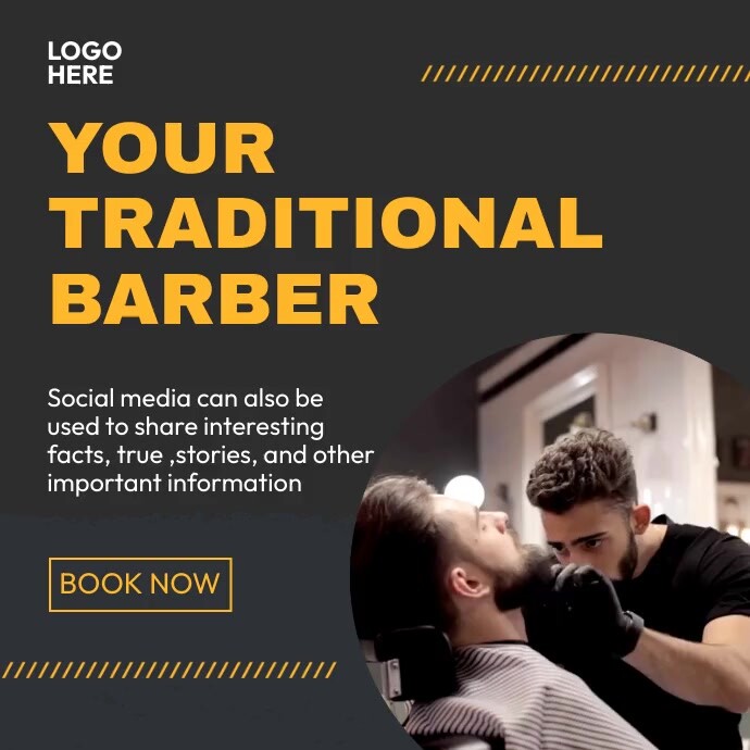 Barber Posts. Design Traditional Barber Template | PosterMyWall