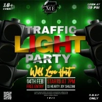 Traffic Bash Party Instagram template