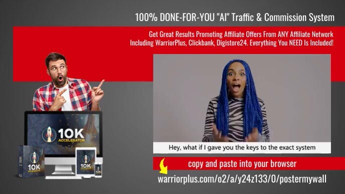 Traffic comission system 10k accelerator YouTube 缩略图 template
