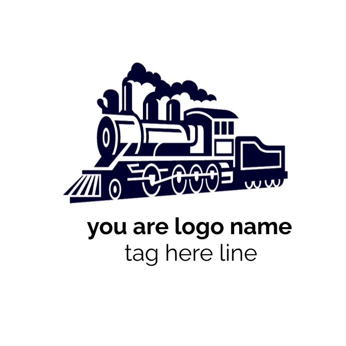 Train Data Logo Train Logo Design
